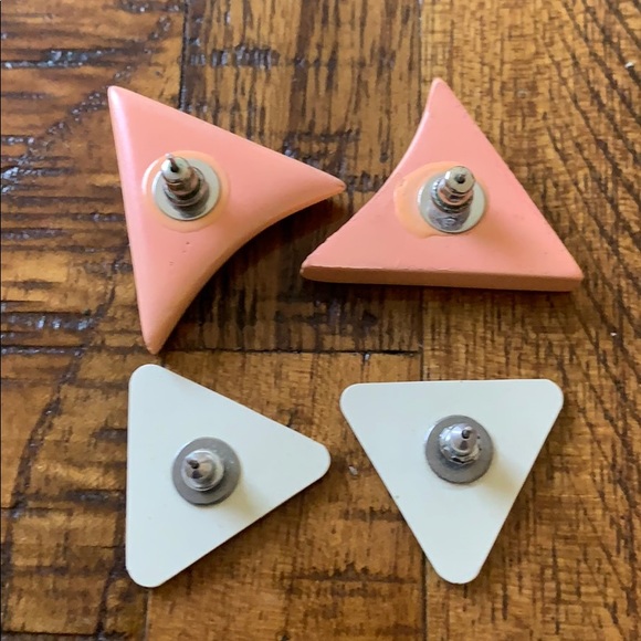 Lot 2 vintage 80’s earrings - Picture 2 of 2